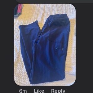 walmart scrubs pants. size small but could most definitely fit a small.